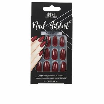 Uñas Postizas Ardell Nail Addict Sip Of Wine (24 Pcs)