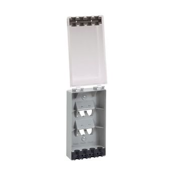 Panduit Cfpwr4cig Caja De Tomacorriente Gris