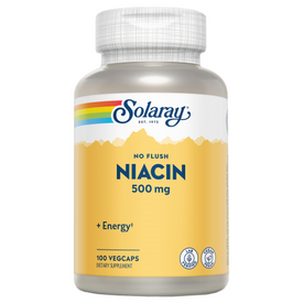 Solaray Niacin 500 Mg 100 Cápsulas