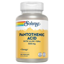 Solaray Acid Pantothenic 500 Mg 100 Cápsulas
