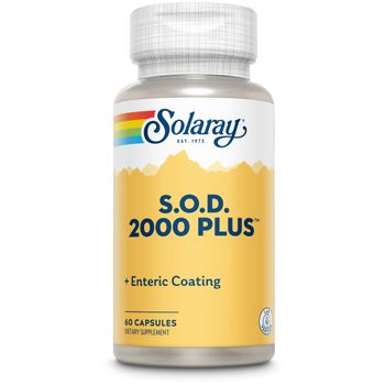 Solaray S.o.d 2000 Plus 400 Mg 100 Cápsulas Vegetales
