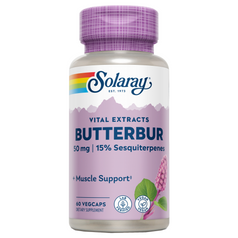 Solaray Butterbur 50 Mg 60 Cápsulas Vegetales