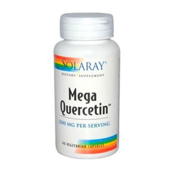 Mega Quercitina 600 Mg Solaray, 60 Cápsulas
