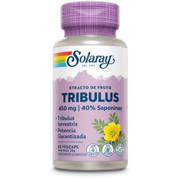 Solaray Tribulus 60 Cápsulas