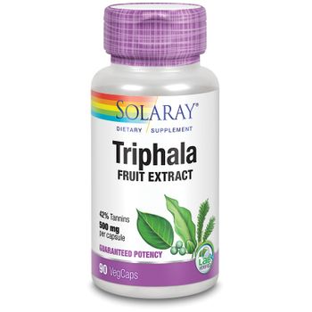 Solaray Triphala 500 Mg 90 Cápsulas Vegetales