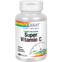 Solaray Super Vitamina C 100 Cápsulas