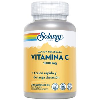 Solaray Small Vitamina C 1000 Mg 30 Comprimidos