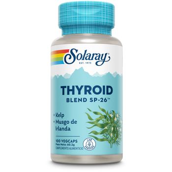 Solaray Thyroid Blend 100 Cápsulas