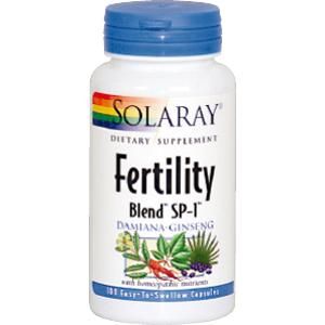 ​fertility Blend Solaray, 100 Cápsulas