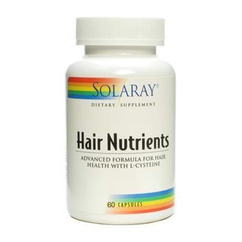 Hair Nutrients Solaray, 60 Cápsulas