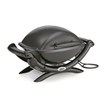 Barbacoa Eléctrica Weber Q 1400 - Negro Gris