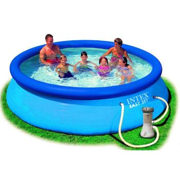 Mini Piscina Intex Cuadrada Armable 122X122X30Cm - Promart