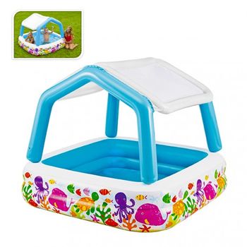 Piscina Infantil Con Techo