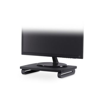 Soporte para monitor Elevador de pantalla PrimeMatik, metal Negro