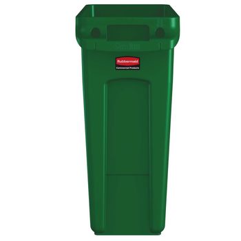 Rubbermaid Contenedor Slim Jim® Con Ventilación 61 L Verde