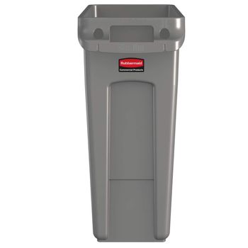 Rubbermaid Contenedor Slim Jim® Con Ventilación 61 L Beige