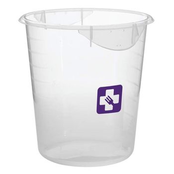 Rubbermaid Rnd. Container - Clpp - 8qt Purple