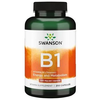 Swanson Vitamin B-1 Thiamin 100 Mg 250 Capsulas