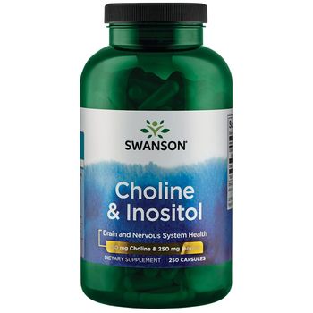 Swanson Choline & Inositol 250 Capsulas