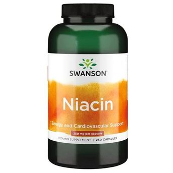 Swanson Niacinamide 500 Mg 250 Capsulas