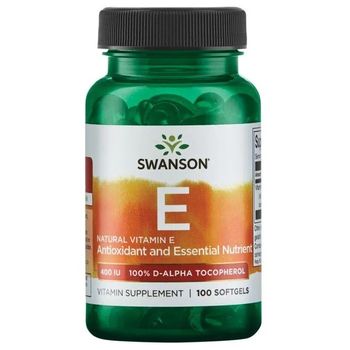 Swanson Natural Vitamin E 400 Iu 100 Capsulas