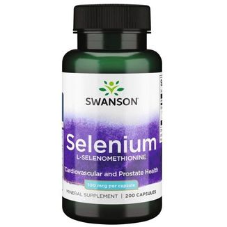 Swanson Selenium L-selenomethionine 100 Mg 200 Capsulas