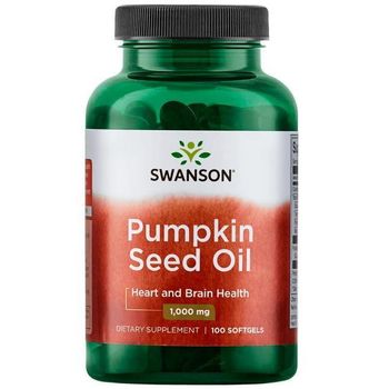 Swanson Pumpkin Seed Oil 1000 Mg 100 Cápsulas