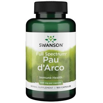 Swanson Pau D'arco 500 Mg 100 Capsulas