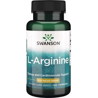 Swanson L-arginine 500 Mg 100 Capsulas