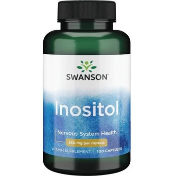 Swanson Inositol 650 Mg 100 Cápsulas