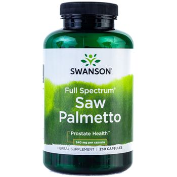 Swanson Saw Palmetto 540 Mg 250 Cápsulas