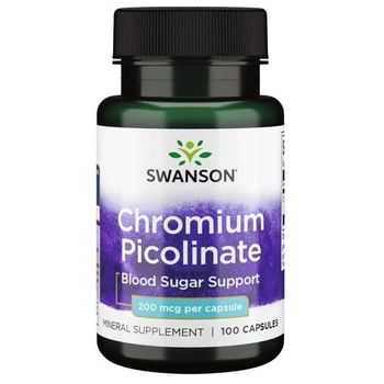 Swanson Chromium Picolinate 200 Mg 100 Capsulas