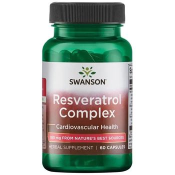 Swanson Resveratrol Complex 60 Capsules