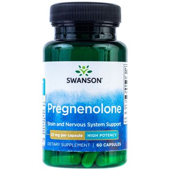 Swanson Pregnenolone 25 Mg 60 Cápsulas