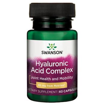 Swanson Hyaljoint Hyaluronic Acid Complex 60 Capsulas