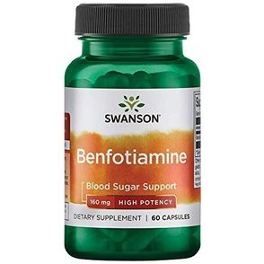 Swanson Benfotiamine 160 Mg 60 Cápsulas