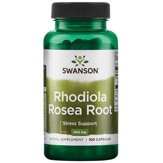 Swanson Rhodiola Rosea Root 400 Mg 100 Cápsulas