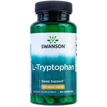 Swanson L-tryptophan 500 Mg 60 Capsulas
