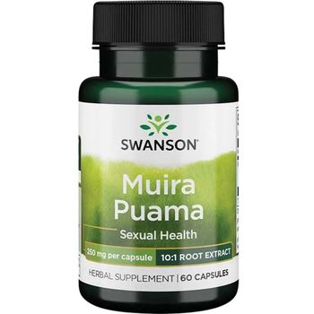 Swanson Muira Puama 250 Mg 60 Cápsulas