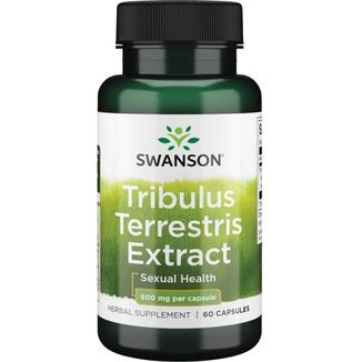 Swanson Tribulus Terrestris Extract 500 Mg 60 Capsulas