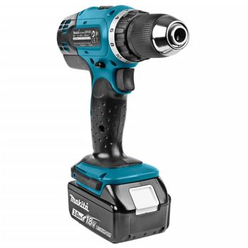 Makita Taladro Atornillador Sin Cable Dc18sd 18 V Azul Y Negro Makita