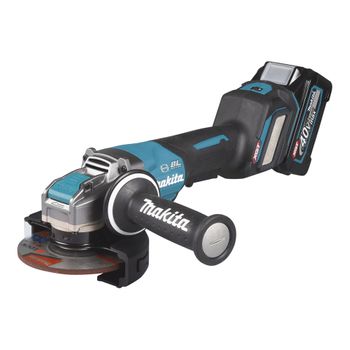 Makita Ga044gz Miniamoladora Bl 40vmax Xgt 125mm Palanca X-lock Aws