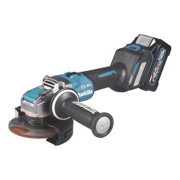 Makita Ga041gz Miniamoladora Bl 40vmax Xgt 125mm X-lock Aws