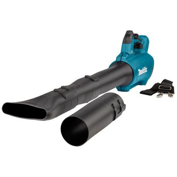 Soplador De Hojas Con Batería 18 V Negro Y Azul Makita