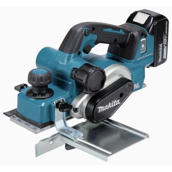 Makita Dkp181rtj Cepillo Bl 18v Lxt 82mm 5ah 2 Bat. Makpac Adt