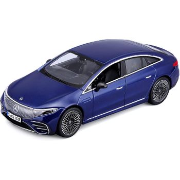 Mercedes Benz Eqs Azul Oscuro 2022 Escala 1/24 Maisto 32902