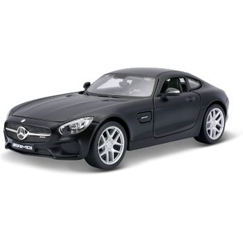 Mercedes Amg Gt Negro Mate Escala 1:24 - Maisto 31134m