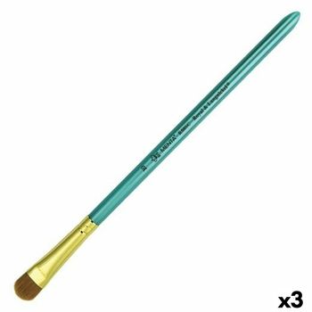 Pinceles Royal & Langnickel Menta Scrubber - R88sc Ardilla Suave 10 (3 Unidades)