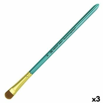 Pinceles Royal & Langnickel Menta Scrubber - R88sc Ardilla Suave 6 (3 Unidades)