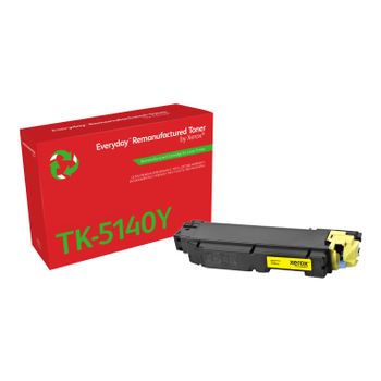 Remanufacturado Everyday Tóner Everyday™ Amarillo Remanufacturado De Xerox Es Compatible Con Kyocera Tk-5140y, Capacidad Estándar